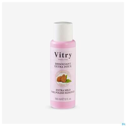 Sie sehen eine Packung Vitry Milder Nagellackentferner 150ml, Produktbild: 02 Vitry Milder Nagellackentferner 150ml, A-Nr.: 4785386 - 02