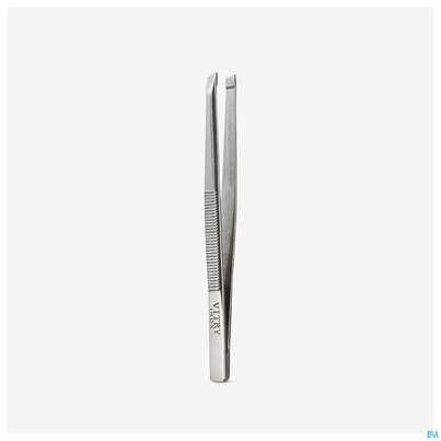 Sie sehen eine Packung Vitry Pinzette Rostfrei Schräg 1pc, Produktbild: 05 Vitry Pinzette Rostfrei Schräg 1pc, A-Nr.: 4633021 - 05
