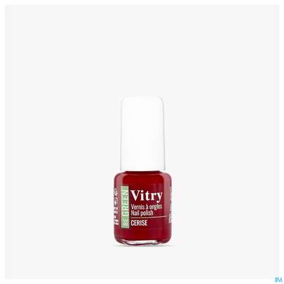 Sie sehen eine Packung Vitry Vitry Nagellacke: Be Green 019 Cerise 6ml, Produktbild: 05 Vitry Vitry Nagellacke: Be Green 019 Cerise 6ml, A-Nr.: 5396706 - 05