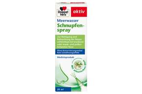 Doppelherz Meerwasser Schnupfenspray - Mit ätherischen Ölen, A-Nr.: 5677090 - 01