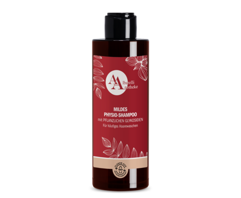 Sie sehen eine Packung SHAMPOO MILDES 200 ML, Produktbild: 01 SHAMPOO MILDES 200 ML, A-Nr.: 8025086 - 01