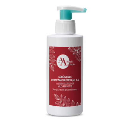 Sie sehen eine Packung SCHÜTZ. INTIM-WASCHLOTION 250 ML, Produktbild: 01 SCHÜTZ. INTIM-WASCHLOTION 250 ML, A-Nr.: 8025494 - 01