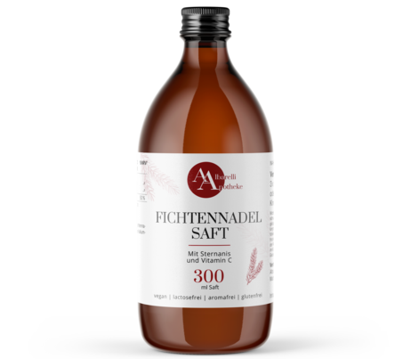 Sie sehen eine Packung FICHTENNADELSAFT 300ML, Produktbild: 01 FICHTENNADELSAFT 300ML, A-Nr.: 8029776 - 01