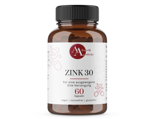 ZINK KAPSELN 30MG 60ST, A-Nr.: 8029799 - 01