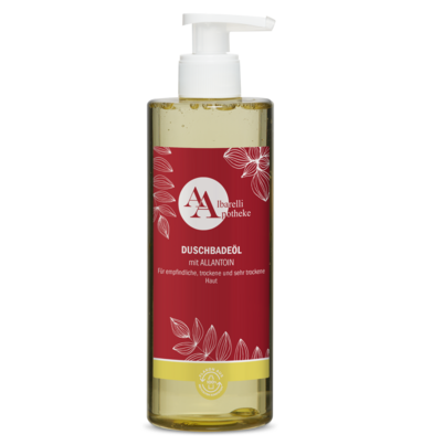 Sie sehen eine Packung DUSCHBADEÖL 300 ML, Produktbild: 01 DUSCHBADEÖL 300 ML, A-Nr.: 8037959 - 01