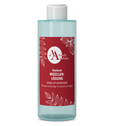 Sie sehen eine Packung HYAL MIZELLWASSER 400 ML, Produktbild: 01 HYAL MIZELLWASSER 400 ML, A-Nr.: 8039272 - 01