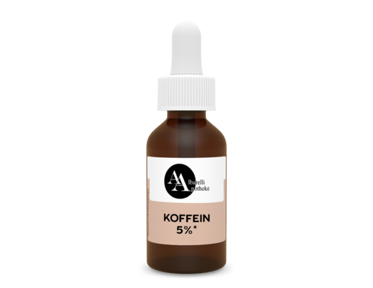 Sie sehen eine Packung AKTIVSTOFF KOFFEIN 20 ML, Produktbild: 01 AKTIVSTOFF KOFFEIN 20 ML, A-Nr.: 8041530 - 01