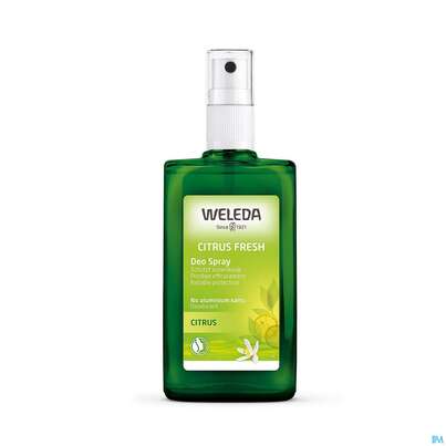 Sie sehen eine Packung Weleda Citrus 24h Deo Spray 100ml, Produktbild: 08 Weleda Citrus 24h Deo Spray 100ml, A-Nr.: 1132034 - 08