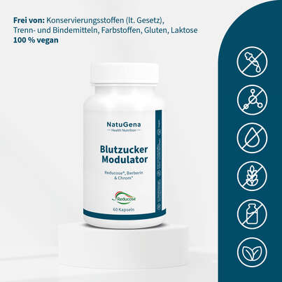 NatuGena Blutzucker Modulator Kapseln, A-Nr.: 6035985 - 03