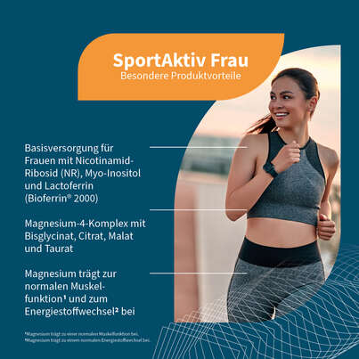 NatuGena SportAktiv Frau Kapseln, A-Nr.: 6036022 - 02