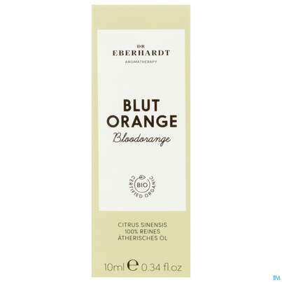 Sie sehen eine Packung Aetherische Oele Dr.eberhardt Bio Blutorange 10ml, Produktbild: 01 Aetherische Oele Dr.eberhardt Bio Blutorange 10ml, A-Nr.: 5764989 - 01