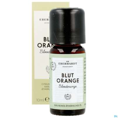 Sie sehen eine Packung Aetherische Oele Dr.eberhardt Bio Blutorange 10ml, Produktbild: 11 Aetherische Oele Dr.eberhardt Bio Blutorange 10ml, A-Nr.: 5764989 - 11