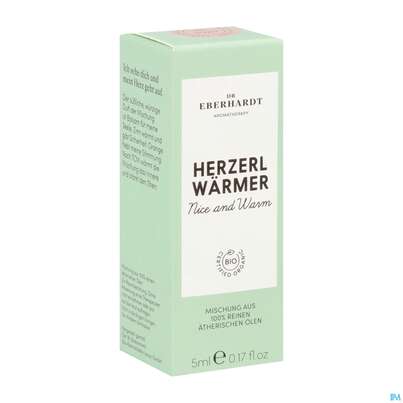 Sie sehen eine Packung Aetherische Oele Dr.eberhardt Bio Herzerlwaermer 5ml, Produktbild: 02 Aetherische Oele Dr.eberhardt Bio Herzerlwaermer 5ml, A-Nr.: 5766592 - 02