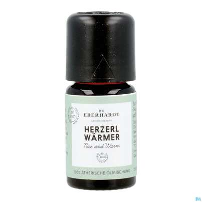 Sie sehen eine Packung Aetherische Oele Dr.eberhardt Bio Herzerlwaermer 5ml, Produktbild: 10 Aetherische Oele Dr.eberhardt Bio Herzerlwaermer 5ml, A-Nr.: 5766592 - 10