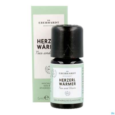 Sie sehen eine Packung Aetherische Oele Dr.eberhardt Bio Herzerlwaermer 5ml, Produktbild: 12 Aetherische Oele Dr.eberhardt Bio Herzerlwaermer 5ml, A-Nr.: 5766592 - 12