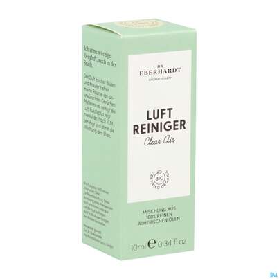 Sie sehen eine Packung Aetherische Oele Dr.eberhardt Bio Luftreiniger 10ml, Produktbild: 02 Aetherische Oele Dr.eberhardt Bio Luftreiniger 10ml, A-Nr.: 5766356 - 02