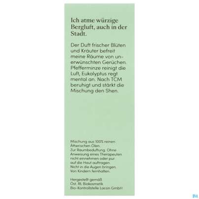 Sie sehen eine Packung Aetherische Oele Dr.eberhardt Bio Luftreiniger 10ml, Produktbild: 05 Aetherische Oele Dr.eberhardt Bio Luftreiniger 10ml, A-Nr.: 5766356 - 05