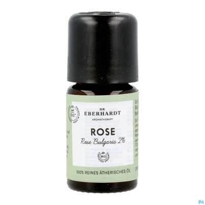 Sie sehen eine Packung Aetherische Oele Dr.eberhardt Bio Rose Bulg. 2% 5ml, Produktbild: 10 Aetherische Oele Dr.eberhardt Bio Rose Bulg. 2% 5ml, A-Nr.: 5765641 - 10