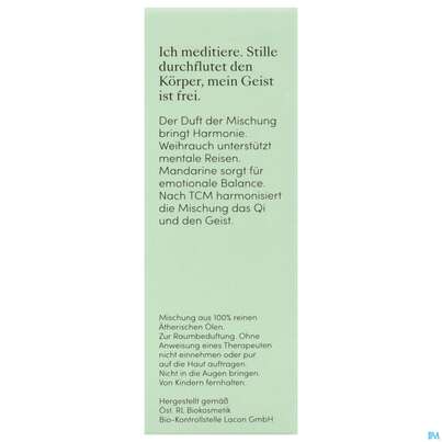 Aetherische Oele Dr.eberhardt Bio Stille Meditation 10ml, A-Nr.: 5766422 - 05