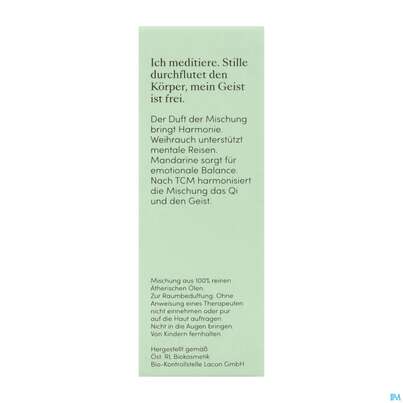 Aetherische Oele Dr.eberhardt Bio Stille Meditation 10ml, A-Nr.: 5766422 - 06