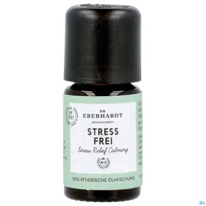 Sie sehen eine Packung Aetherische Oele Dr.eberhardt Bio Stressfrei 5ml, Produktbild: 09 Aetherische Oele Dr.eberhardt Bio Stressfrei 5ml, A-Nr.: 5766652 - 09