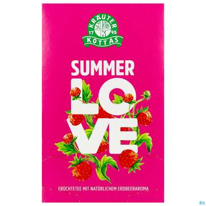 Sie sehen eine Packung Dr.Kottas Tee Summer Love 20st, Produktbild: 01 Dr.Kottas Tee Summer Love 20st, A-Nr.: 5893190 - 01