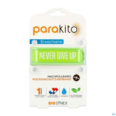 Sie sehen eine Packung Insektenschutz/armband Para Kito Good Vibes 1st, Produktbild: 01 Insektenschutz/armband Para Kito Good Vibes 1st, A-Nr.: 5845162 - 01