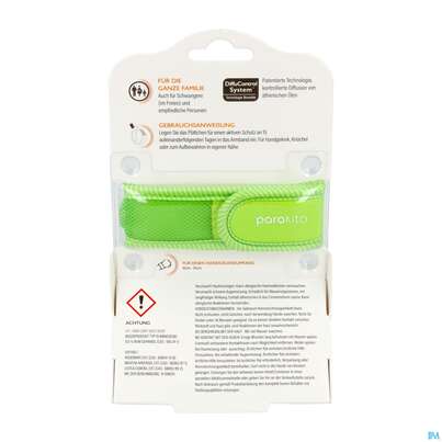 Sie sehen eine Packung Insektenschutz/armband Para Kito Good Vibes 1st, Produktbild: 04 Insektenschutz/armband Para Kito Good Vibes 1st, A-Nr.: 5845162 - 04