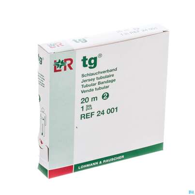 Sie sehen eine Packung Schlauchverband Tg Gr 2 2,3cm Finger,zehe Gross 20m, Produktbild: 01 Schlauchverband Tg Gr 2 2,3cm Finger,zehe Gross 20m, A-Nr.: 1243845 - 01