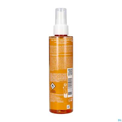 Sie sehen eine Packung Sonnenprodukte Vichy/capital Soleil Cell Protect Oil Lsf30 200ml, Produktbild: 03 Sonnenprodukte Vichy/capital Soleil Cell Protect Oil Lsf30 200ml, A-Nr.: 5921182 - 03