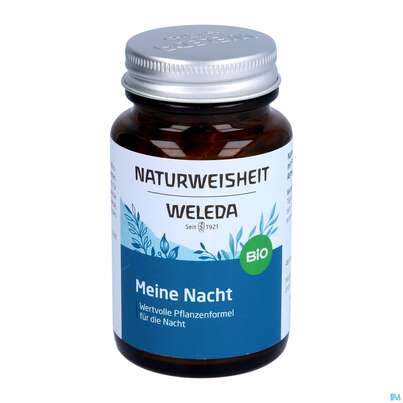 Sie sehen eine Packung Weleda Naturweisheit Meine Nacht 46st, Produktbild: 08 Weleda Naturweisheit Meine Nacht 46st, A-Nr.: 5436038 - 08