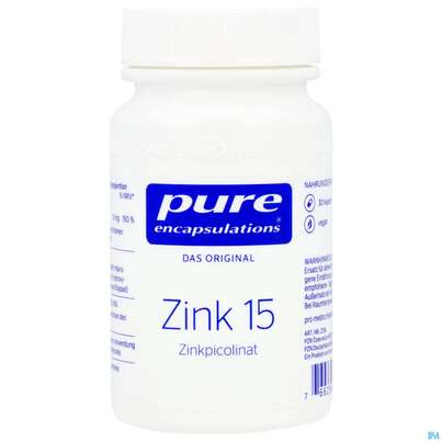 Zink Kapseln 15 Zinkpicolinat Pure Encapsulationsz13a 30st, A-Nr.: 5907779 - 02