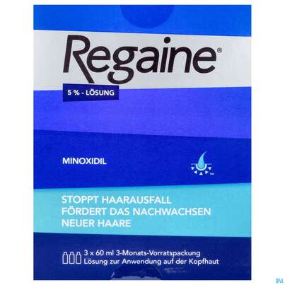 Regaine Lsg 5% Bp3x6 180ml, A-Nr.: 3906706 - 01