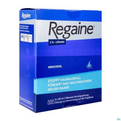 Regaine Lsg 5% Bp3x6 180ml, A-Nr.: 3906706 - 02