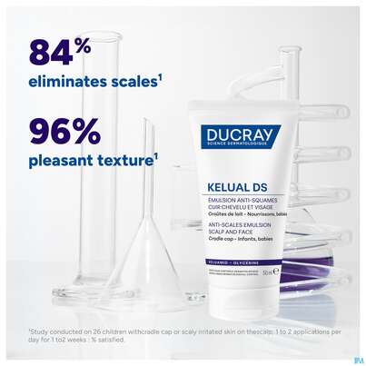 Sie sehen eine Packung Ducray Kelual Emulsion 50ml, Produktbild: 15 Ducray Kelual Emulsion 50ml, A-Nr.: 5431756 - 15