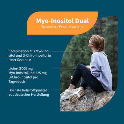 Sie sehen eine Packung NatuGena Myo-Inositol Dual Kapseln, Produktbild: 02 NatuGena Myo-Inositol Dual Kapseln, A-Nr.: 6027951 - 02