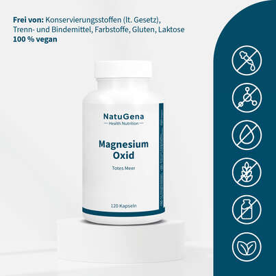 NatuGena Magnesium Oxid Kapseln, A-Nr.: 6139331 - 03