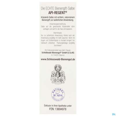 Bienengift Salbe Echt Api Regent 50ml, A-Nr.: 5849467 - 04