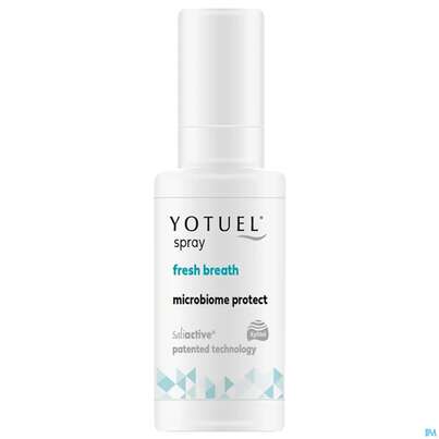 Sie sehen eine Packung Mundspray Yotuel Breath Spray Frischer Atem Microbiom Protect 15ml, Produktbild: 03 Mundspray Yotuel Breath Spray Frischer Atem Microbiom Protect 15ml, A-Nr.: 5902428 - 03