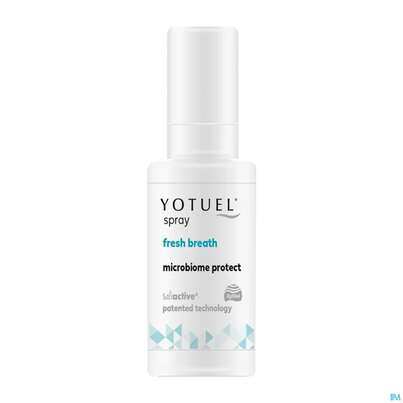 Sie sehen eine Packung Mundspray Yotuel Breath Spray Frischer Atem Microbiom Protect 15ml, Produktbild: 04 Mundspray Yotuel Breath Spray Frischer Atem Microbiom Protect 15ml, A-Nr.: 5902428 - 04