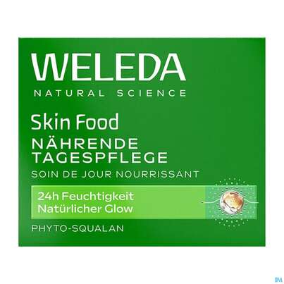 Sie sehen eine Packung Weleda Skin Food Naehrende Tagespflege 40ml, Produktbild: 01 Weleda Skin Food Naehrende Tagespflege 40ml, A-Nr.: 5816870 - 01