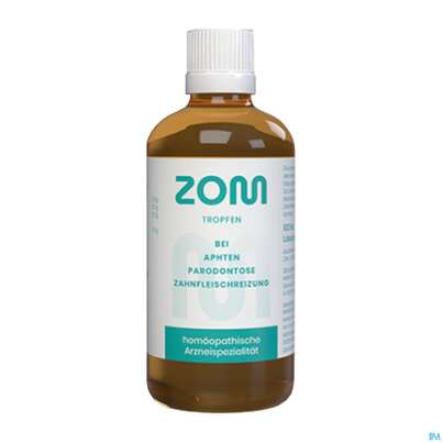 Sie sehen eine Packung Zom Tropfen Z Einnehmen 100ml, Produktbild: 01 Zom Tropfen Z Einnehmen 100ml, A-Nr.: 3139342 - 01