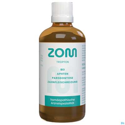 Sie sehen eine Packung Zom Tropfen Z Einnehmen 100ml, Produktbild: 04 Zom Tropfen Z Einnehmen 100ml, A-Nr.: 3139342 - 04