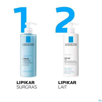 La Roche Posay Koerperpflege Lipikar/surgras Konzentr.duschcreme 400ml, A-Nr.: 5356322 - 07