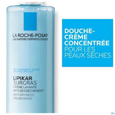 La Roche Posay Koerperpflege Lipikar/surgras Konzentr.duschcreme 400ml, A-Nr.: 5356322 - 09