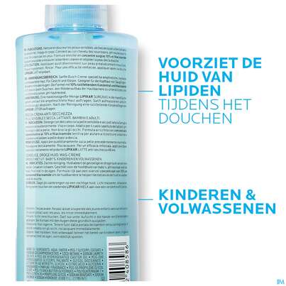 La Roche Posay Koerperpflege Lipikar/surgras Konzentr.duschcreme 400ml, A-Nr.: 5356322 - 12