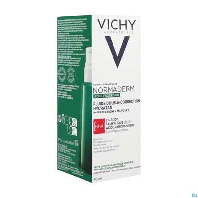 Sie sehen eine Packung Vichy Normaderm Phytosolution Pflege 2-fache-wirkung 50ml, Produktbild: 07 Vichy Normaderm Phytosolution Pflege 2-fache-wirkung 50ml, A-Nr.: 5060544 - 07