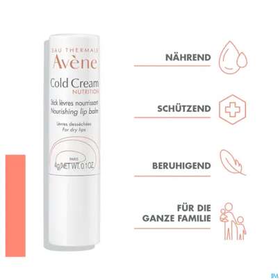 Avene Cold Cream Lippenpflegestift 4g, A-Nr.: 1600127 - 10