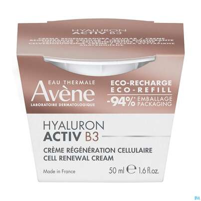 Sie sehen eine Packung Avene Hyaluron Activ B3 Tagescreme Nf 50ml, Produktbild: 04 Avene Hyaluron Activ B3 Tagescreme Nf 50ml, A-Nr.: 5693232 - 04