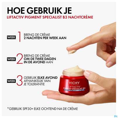 Sie sehen eine Packung Vichy Liftactiv Retinol B3 Nacht 50ml, Produktbild: 12 Vichy Liftactiv Retinol B3 Nacht 50ml, A-Nr.: 5818018 - 12